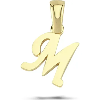 Přívěsek Lillian Vassago Zlatý přívěsek písmeno M LLV03-GP002-M Barva zlata: Žlutá