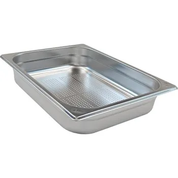 Gastronádoba děrovaná GN 1/2 - 65 nerezová | REDFOX - GND 1/2-65