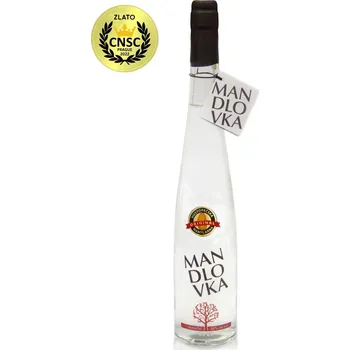 Likér Hustopečská mandlárna Mandlovka 38 %, 0,5 l Svíčka balení: Bez krabičky