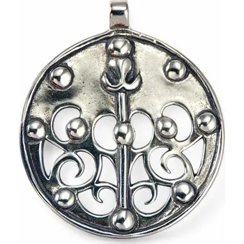 Přívěsek Drakkaria DRAK či KANEC, keltstký stříbrný přívěsek, Ag 925, 12 g