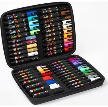 UNI Akrylový popisovač Posca, 40 ks, sada v pouzdru, UNI 2UPC40DB 556332
