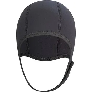 Plavecká čepice Neoprenová plavecká čepice pro šnorchlování a potápění - Černá volná velikost