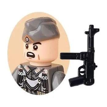 Vojenské figurky s válečnými zbraněmi | styl Lego - B18-38-2