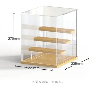 Úložný box Úložný box na hračky s akrylovým krytem - 4. patro