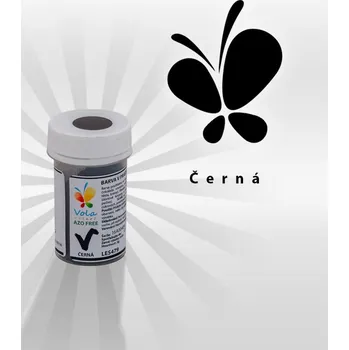 CZ distribuce Barva v prášku do tuků, do čokolád AF (černá) 3 g/dóza