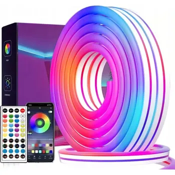 LED osvětlení LED pásek 10 m RGB 720 diod IP65 s dálkovým ovládáním