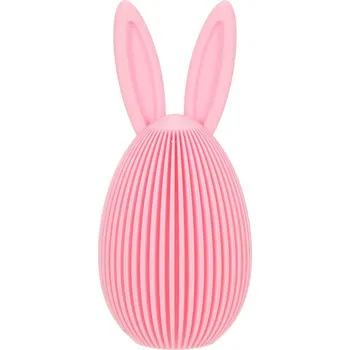 Velikonoční dekorace Intesi Velikonoční figurka Vejce s ušima velké růžové