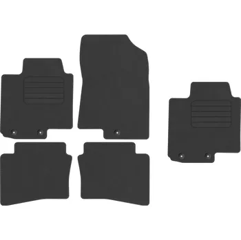 autokoberec Kobercové rohožky Edecor velurové 5 ks