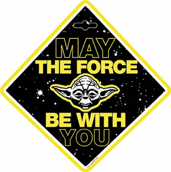 Obraz Značka do auta Seven May force be with you