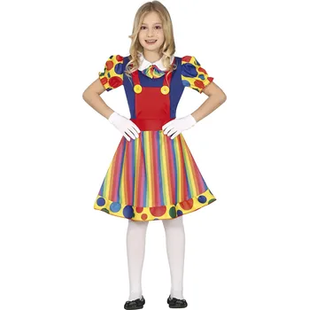 Karnevalový kostým Guirca Dívčí kostým - Klaun Velikost - děti: XL: 143-151 cm