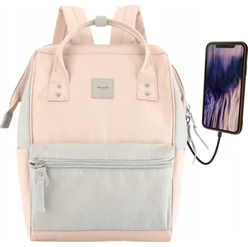 Městský batoh Himawari městský batoh růžový (růžový batoh)