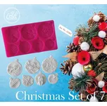 Cesil Silikonová forma Vánoční ozdoby ▹