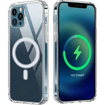 Pouzdro na mobilní telefon TFO Pouzdro Anti Shock 1,5 mm Mag pro iPhone 16 Pro Max 6,9" průhledný velký otvor