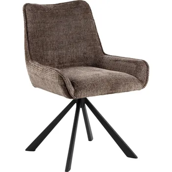 Jídelní židle Actona Židle Eddie otočný hnědý Juto 24