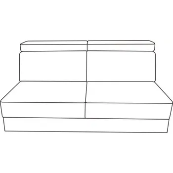 Sedací souprava Modulová sedací souprava ASPEN díl 2F dvojsed + funkce spaní