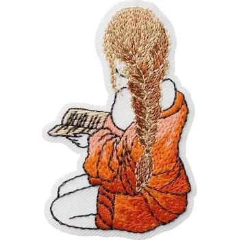 Nášivka Nažehlovačka chvilka s knihou Monoquick