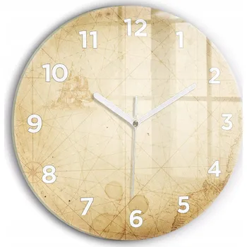 Hodiny Nástěnné hodiny hnědé 30 cm