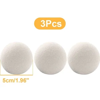 Koule do sušičky Koule do sušičky z ovčí vlny | sušicí koule - 3 ks