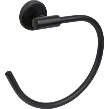 Držák na ručník LIVARNO home Držák na ručník do koupelny, černý