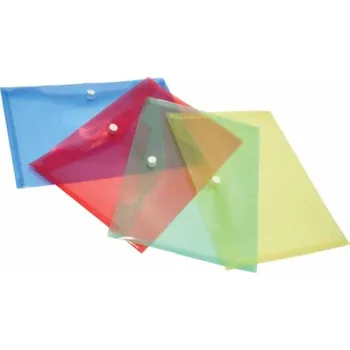 Složka, druk, MIX BAREV, transparent, A5, 1 kus
