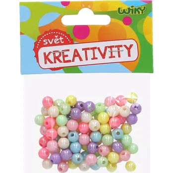 Dětské navlékací korálky Barevné korálky 20g