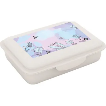 Dětské zboží Box na svačinu s přihrádkou Kolibřík Pastel