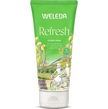 Sprchový gel Weleda Refresh Citrusový sprchový krém 200 ml