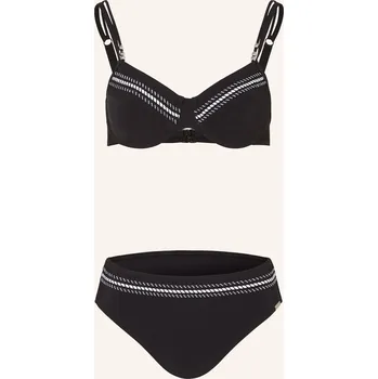 Dámské plavky Charmline Dámské Bikiny S Kosticemi Ribbon Play, černá /...