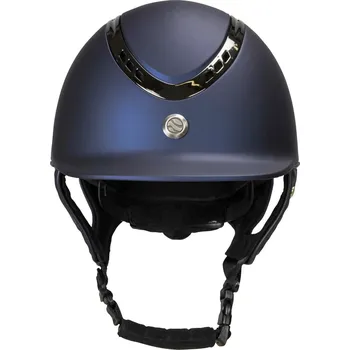 BACK ON TRACK Helma jezdecká EQ3 Pardus Back on Track, matná, navy blue Obvod hlavy: 56-58 cm