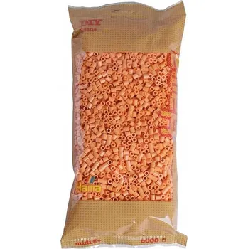 Dětské navlékací korálky HAMA MIDI 205105 KORÁLKY BARVA SVĚTLE BROSKVÁ (6000 ks)