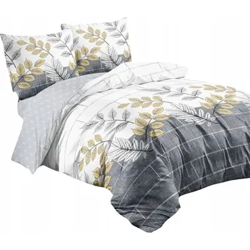 Povlečení POVLEČENÍ BAVLNA 160x200 SYNTETICKÁ BAVLNA 2 POVLAKY NA POLŠTÁŘE