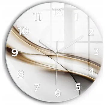 Hodiny Nástěnné hodiny Wallfluent šedé 60 cm