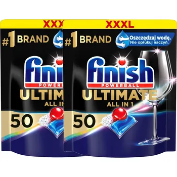 Přípravek do myčky Kapsle do myčky nádobí All in One Finish 100 ks