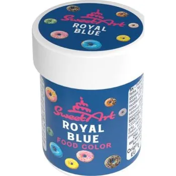 4-Mix Maďarsko SweetArt gelová barva Royal Blue (30 g) ▹
