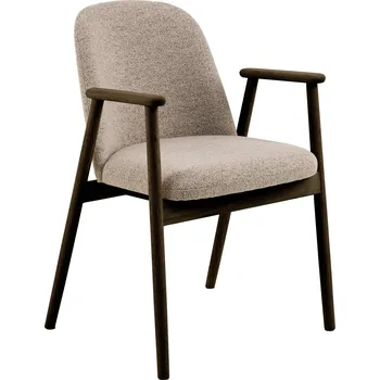 Jídelní židle Actona Židle Leo béžový/kouřový dub Monza 60