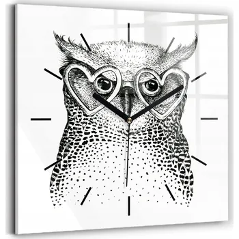 Hodiny Nástěnné hodiny Wallfluent černé 30 cm