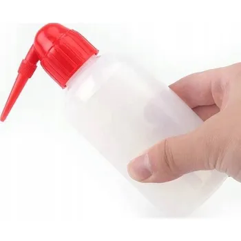 Dávkovací láhev 500 ml se zahnutým aplikátorem, nádoba pro dávkování