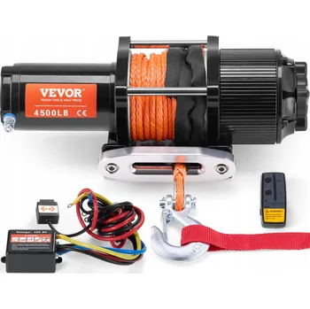 VEVOR elektrický naviják 2041 kg 12 V (4500 lbs)