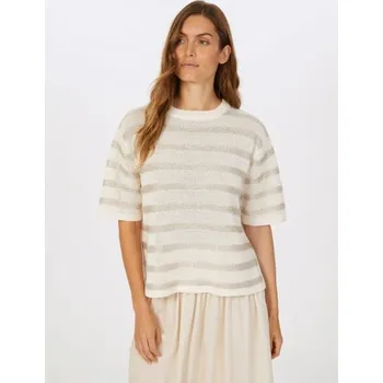 Dámský svetr Lehký svetr Marc Aurel 82070 s flitrovými pruhy Velikost: 38