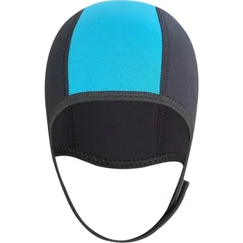 Neoprenová plavecká čepice pro šnorchlování a potápění - Modrá volná velikost