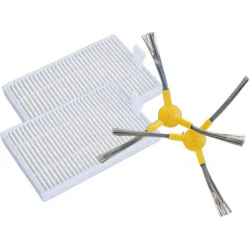 Sada příslušenství pro robotický vysavač HEPA filtry a kartáčky pro AENO RC2S sada 4ks