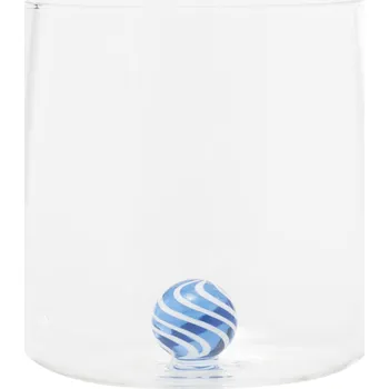 Sklenice Zafferano, Skleněný pohár Bilia Candy 440 ml sytě modrý - Formadore