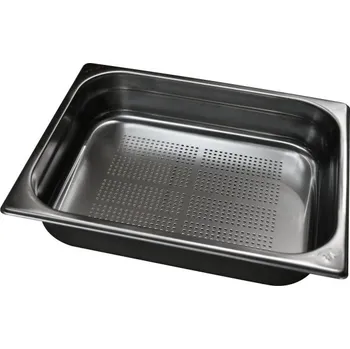 Gastronádoba děrovaná GN 1/2 - 150 ucha zasouvací nerezová | RED