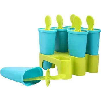 fomička na zmrzlinu TVOŘÍTKO NA ZMRZLINU 6KS, 10,5X11X12,5CM - mix barev