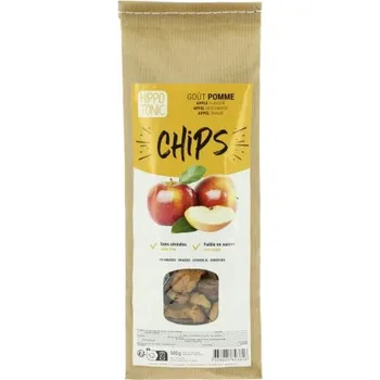 Krmivo pro koně Pamlsky HIPPOTONIC Apple chips 500 g