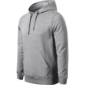 Pánská mikina MALFINI BREAK 840 pánská mikina Barva: světle šedý melír, Velikost: 2XL