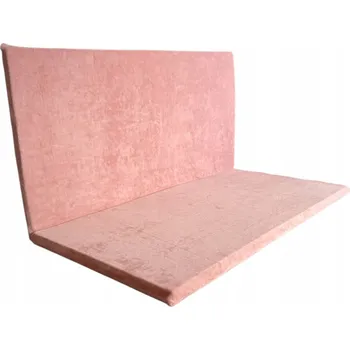 Hrací deka Podložka na hraní MONIO VELVET růžová čtverec 105x105 cm bez volánků