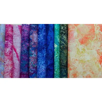 Northcott balíček Stonehenge colors vícebarevné bavlněné látky