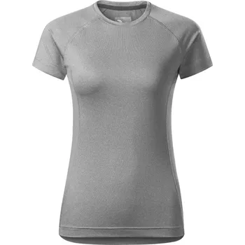 Dámské tričko Malfini Destiny Dámské funkční triko 176 tmavě šedý melír XXL