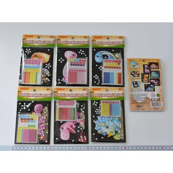 samolepka Třpytivý obrázek MINI dinosaurus č. 21